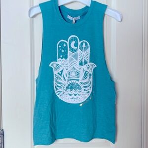 Spiritual Gangster Hamsa 🪬 tank size small